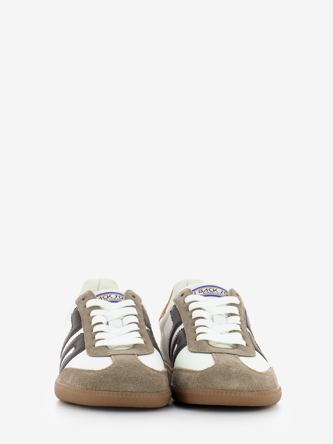 Sneakers Cloud white / taupe coffee