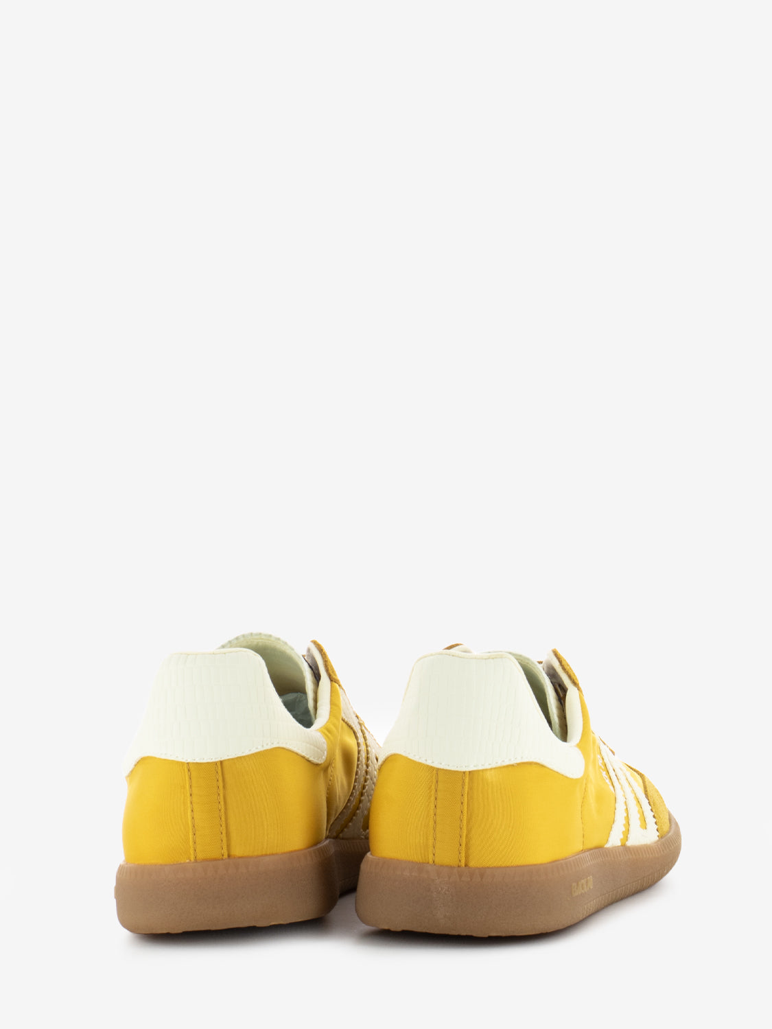 Ghost 08 yellow suede / milk sneakers