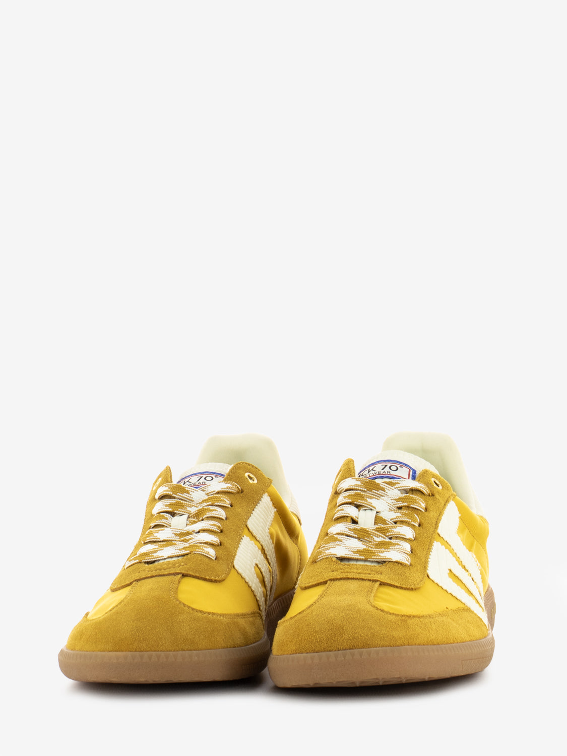 Ghost 08 yellow suede / milk sneakers