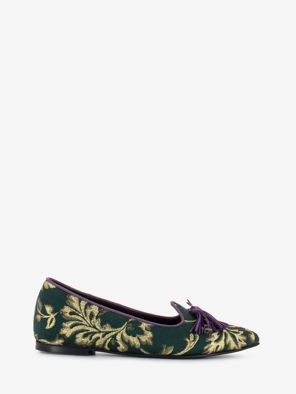 Ballerina Barocco viola / verde