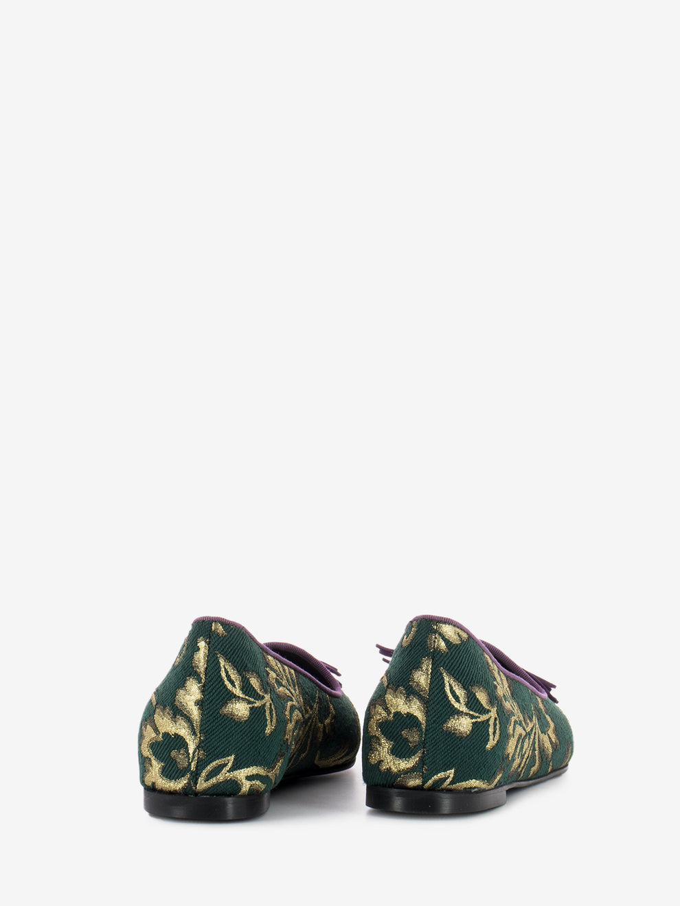 Ballerina Barocco viola / verde