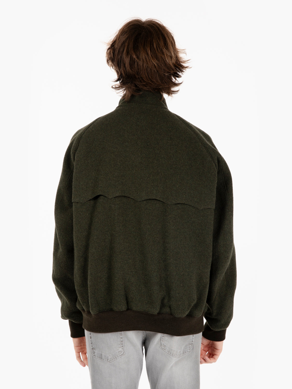 Giacca double wool G9 af loden green
