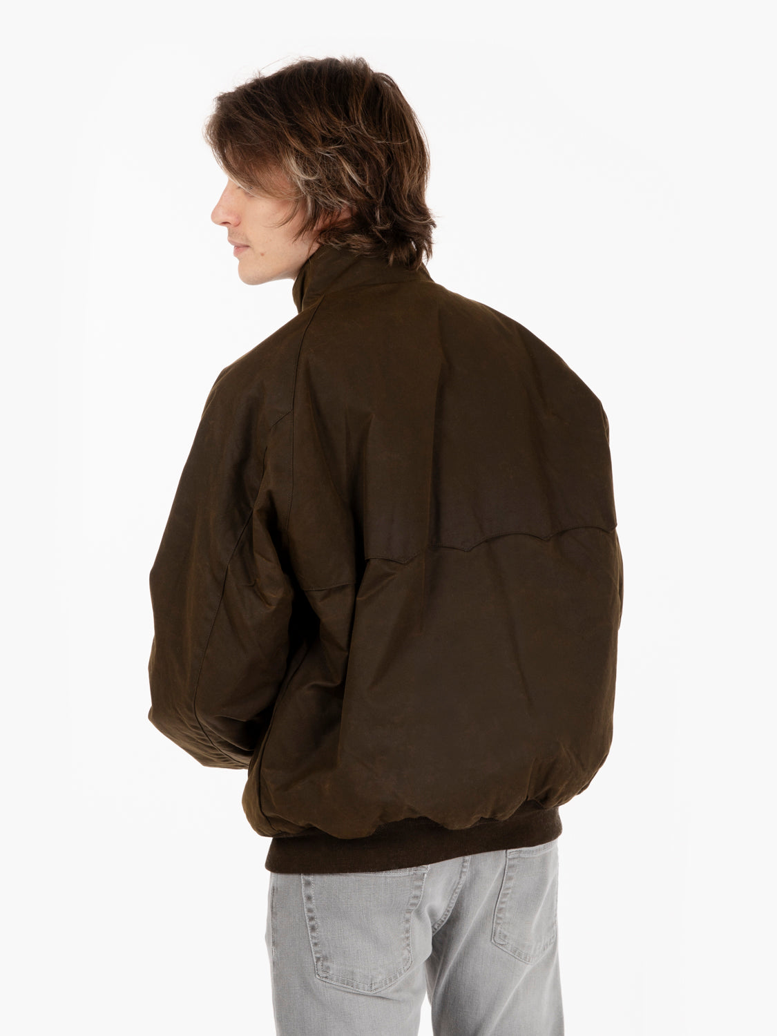 Giacca G9 AF waxed pocket deep moss