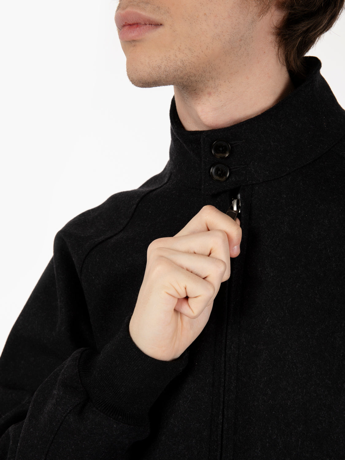 Melton G9 unpadded charcoal