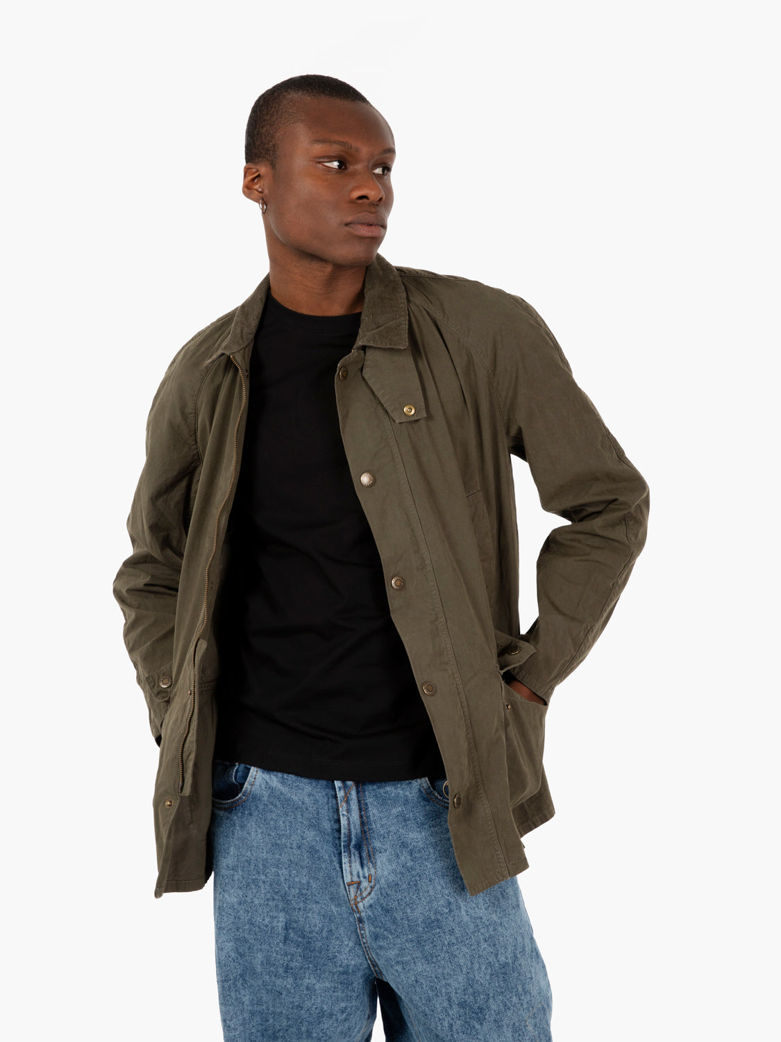 Ashby casual jacket olive