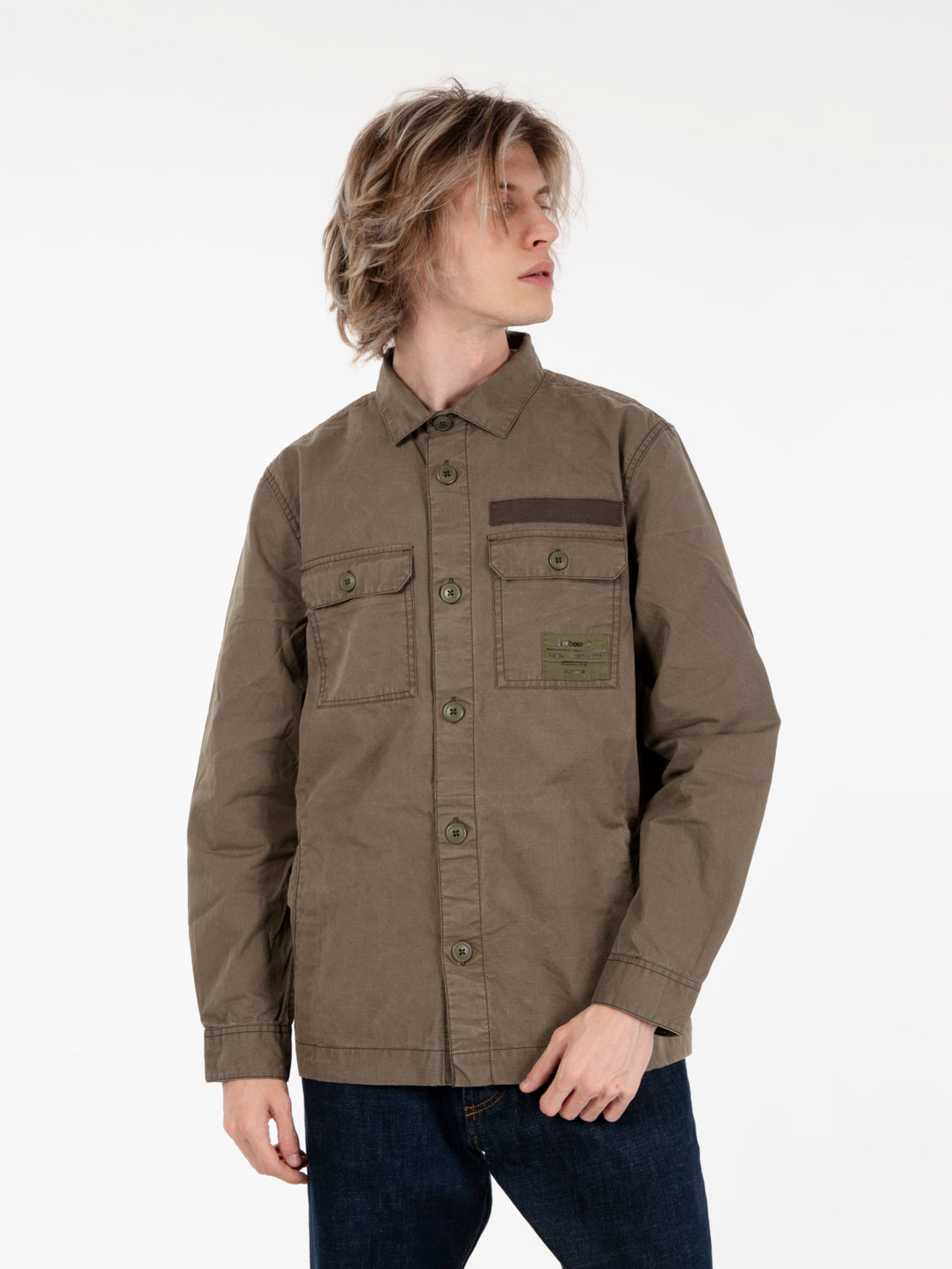 Bidlam Overshirt Tarmac Green