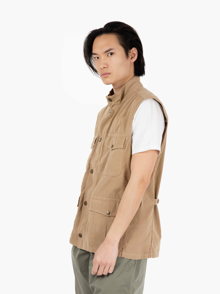 BARBOUR - Casual Corbridge gilet stone