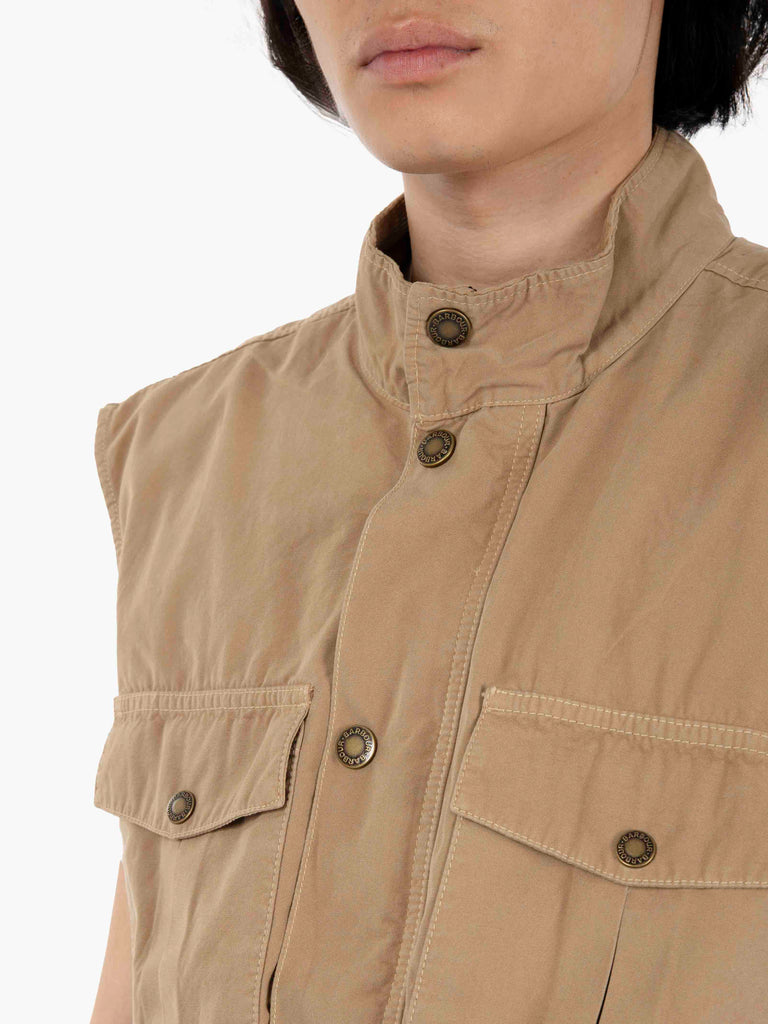 BARBOUR - Casual Corbridge gilet stone