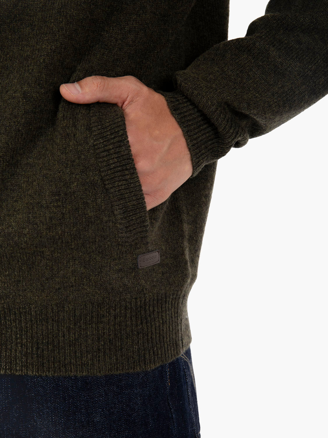 Essential patch zip through seaweed