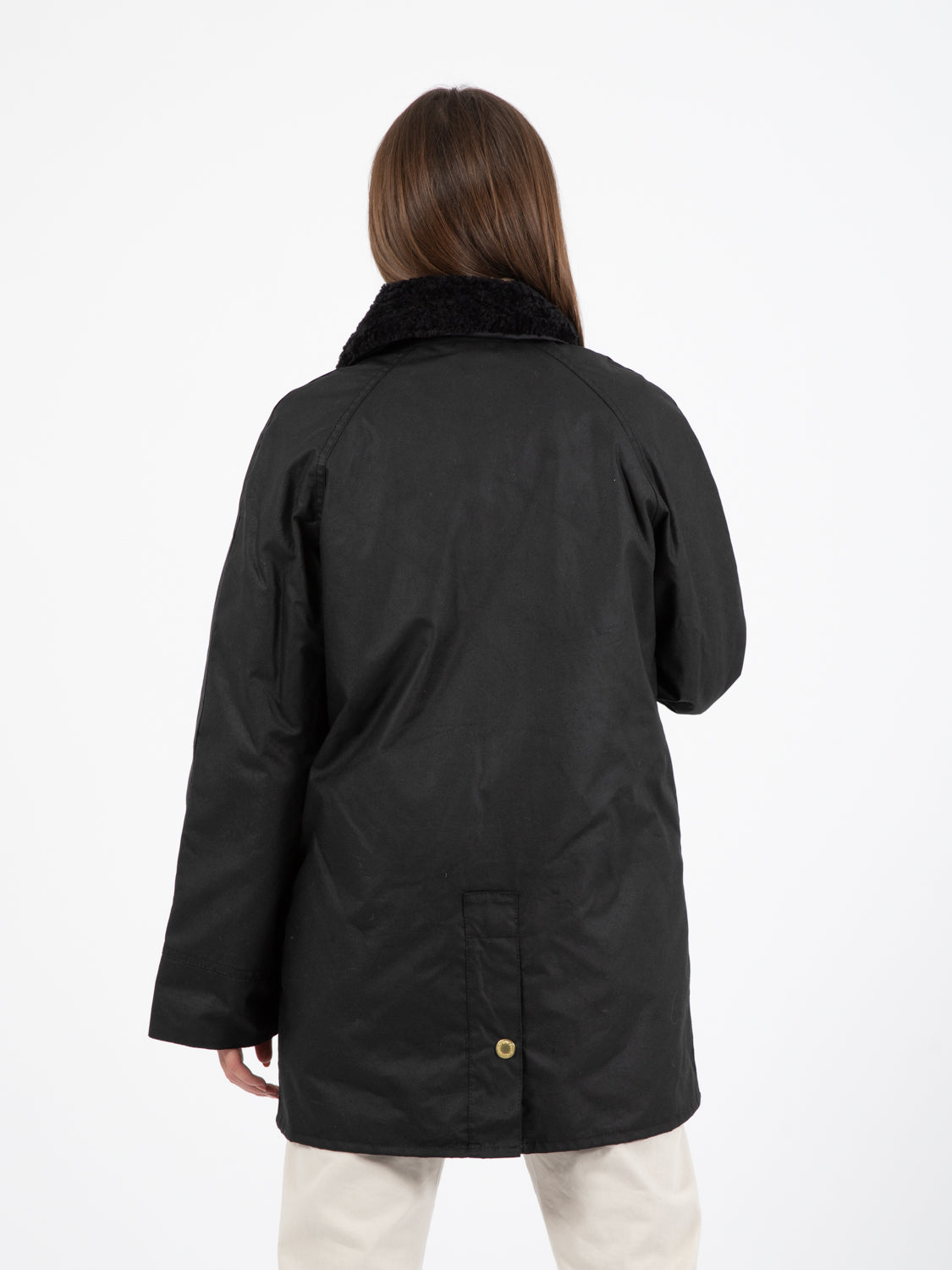 Giacca Arncliffe wax b lack / sage