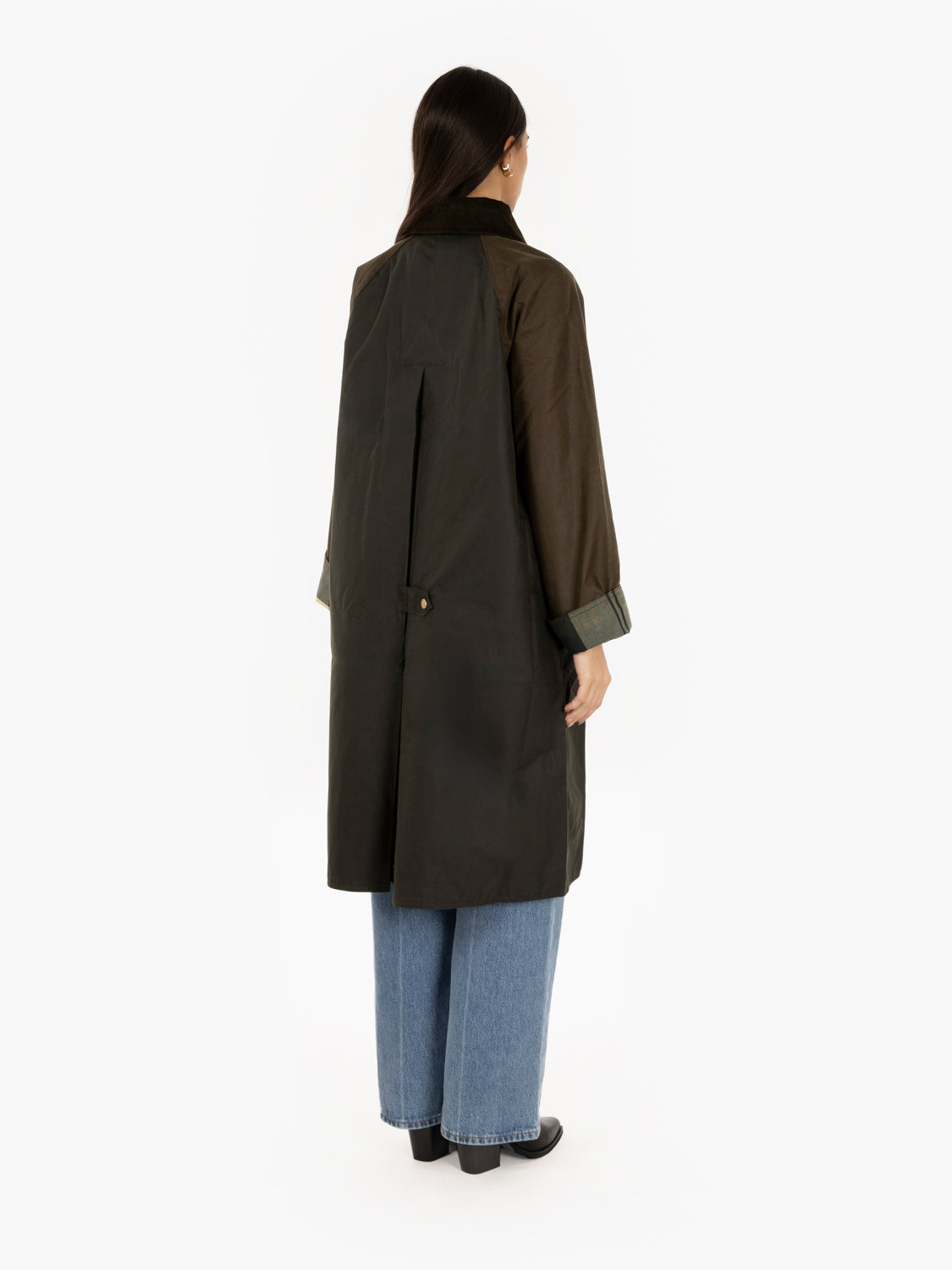 Giacca Evette Wax verde