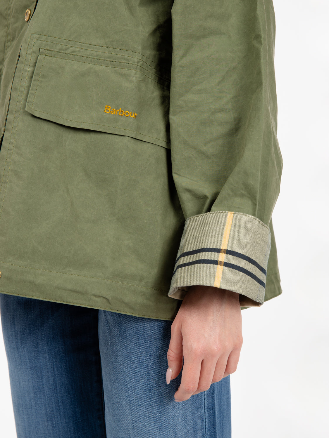 Nith Showerproof jacket army green ancient