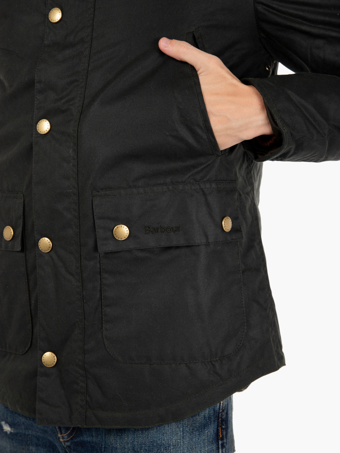 Wax Reelin Jacket Dark Green