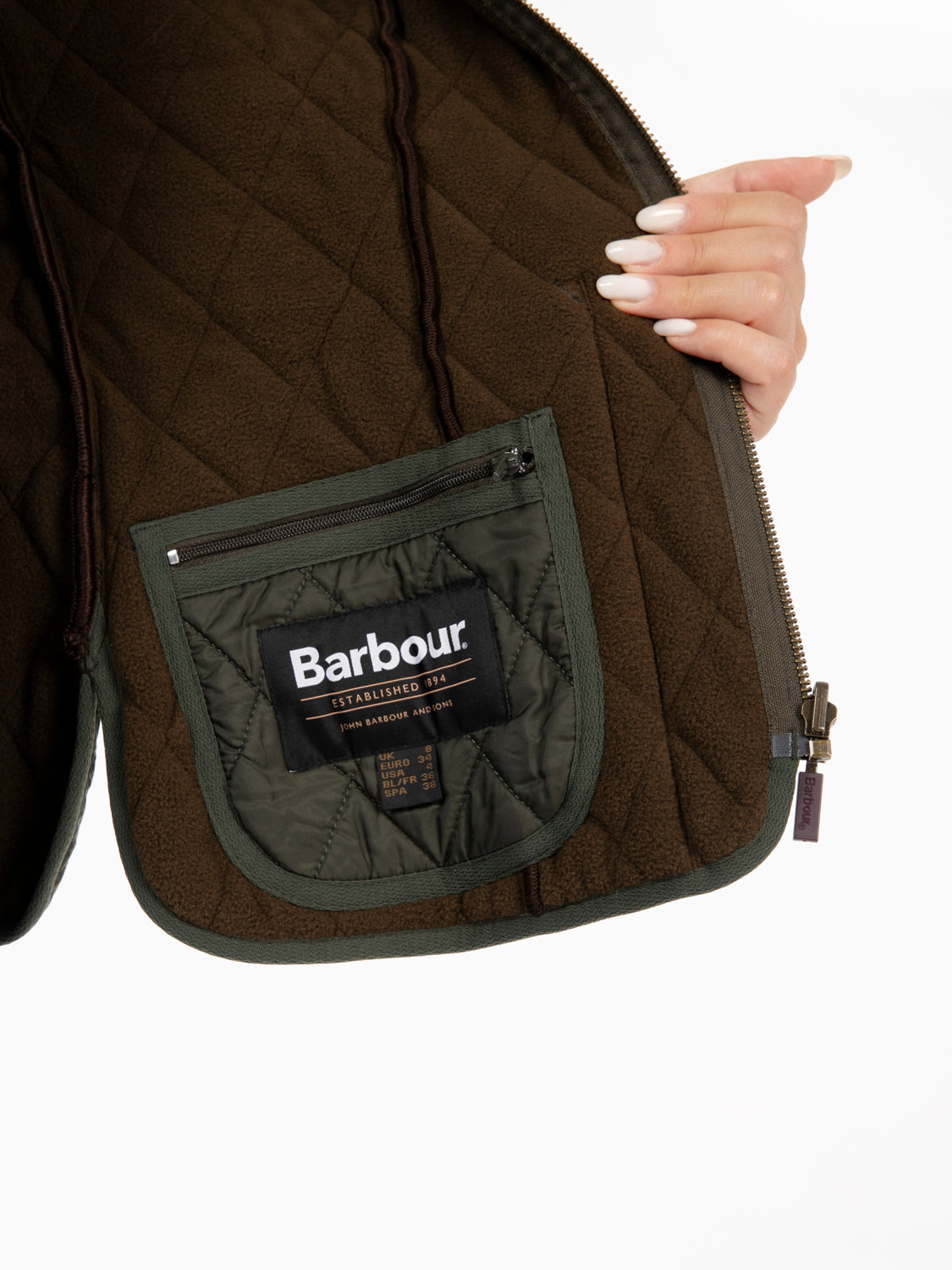 Fleece Vest Betty Liner olive