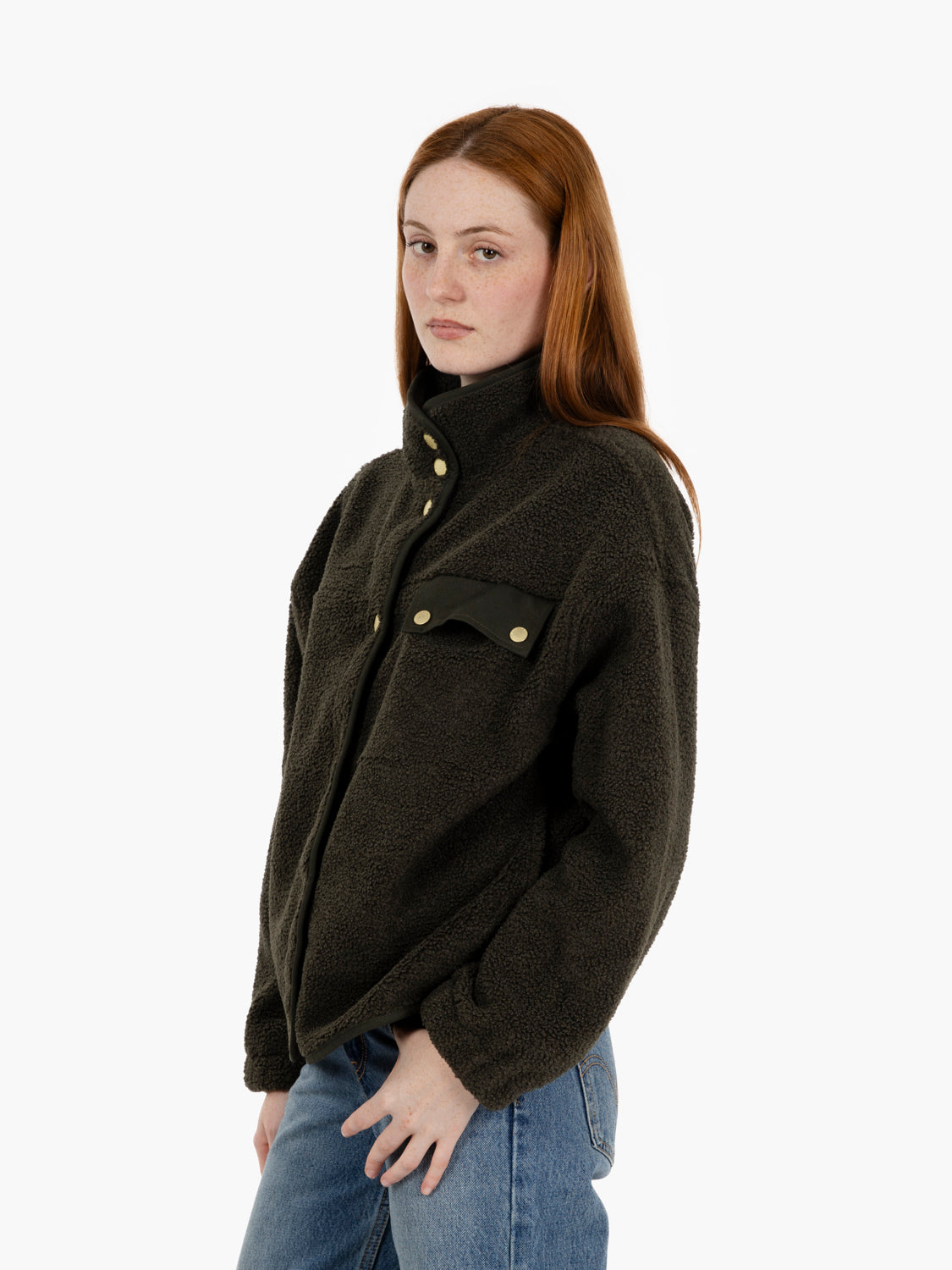 Mabel fleece olive