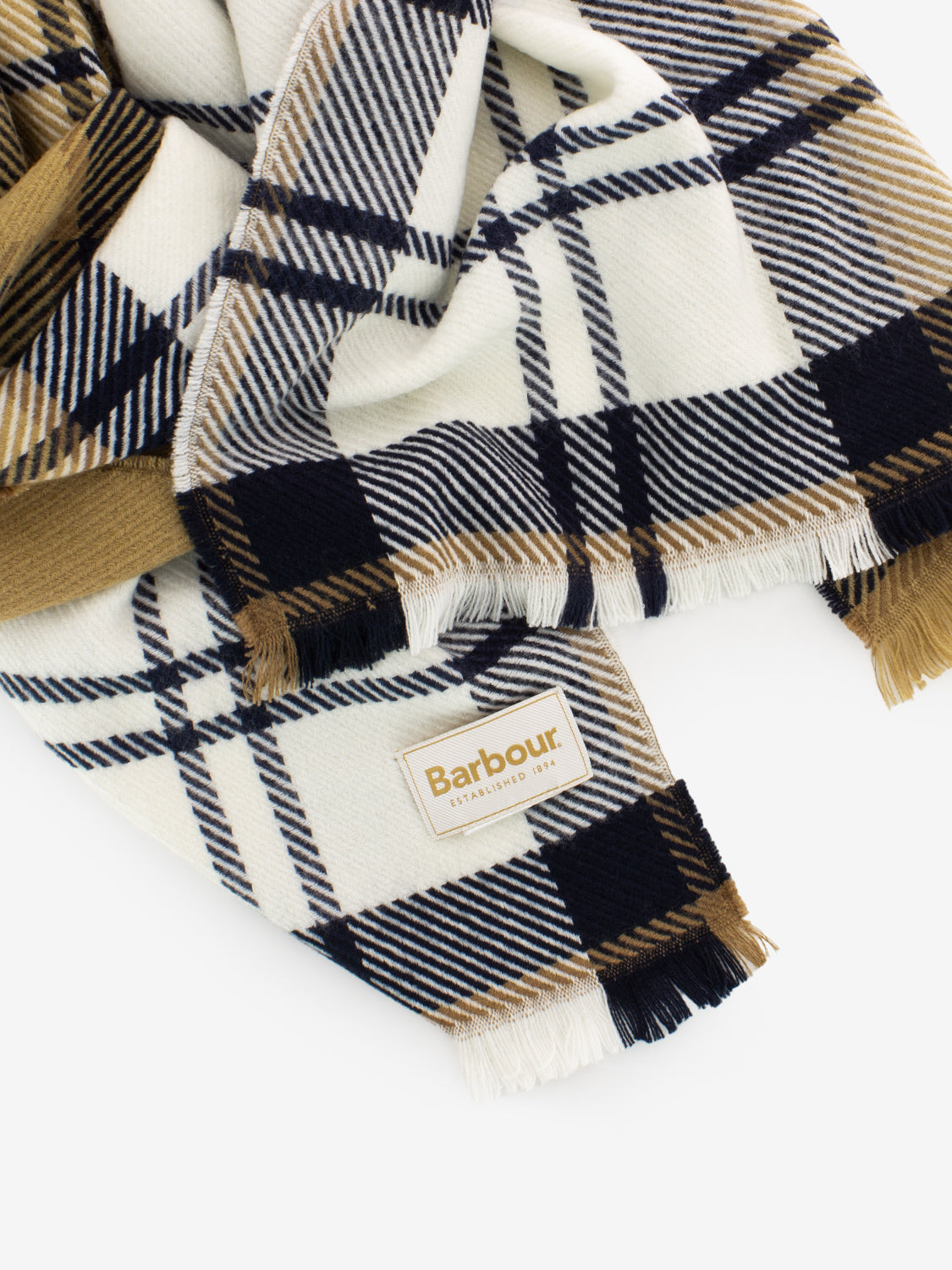 Pendle benie blair & scarf set hessian navy