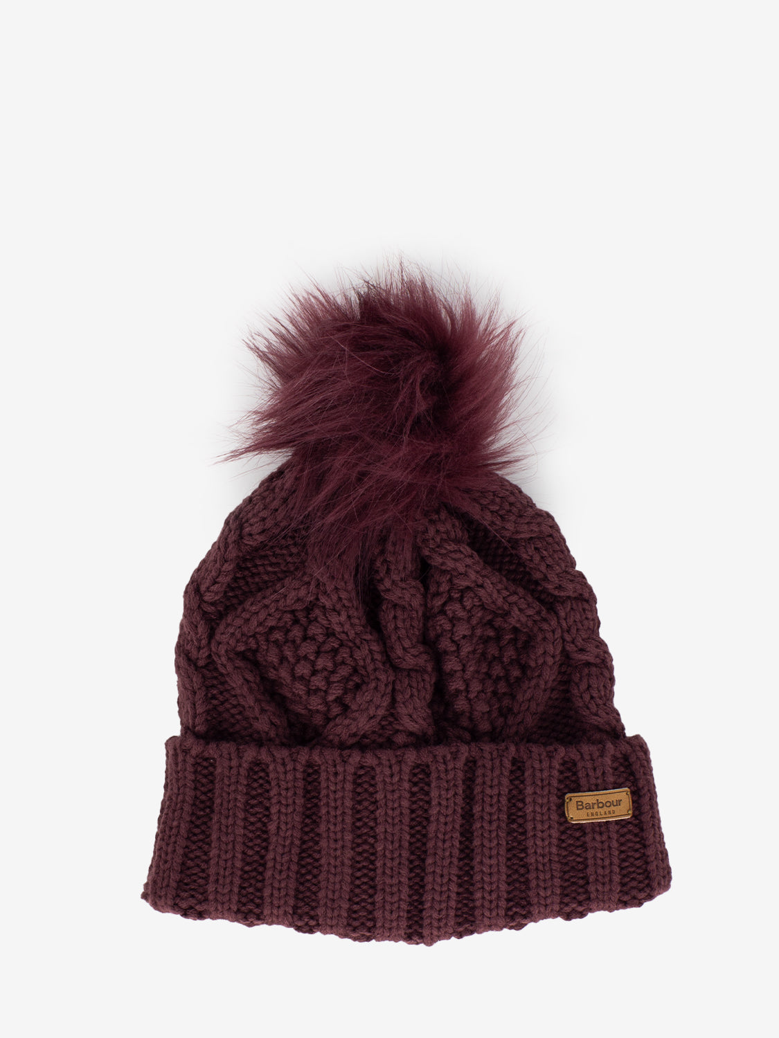 Ridley Cabernet Hat and Scarf Set