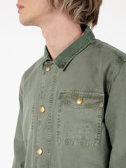 BARBOUR - Sovracamicia Grindle agave green