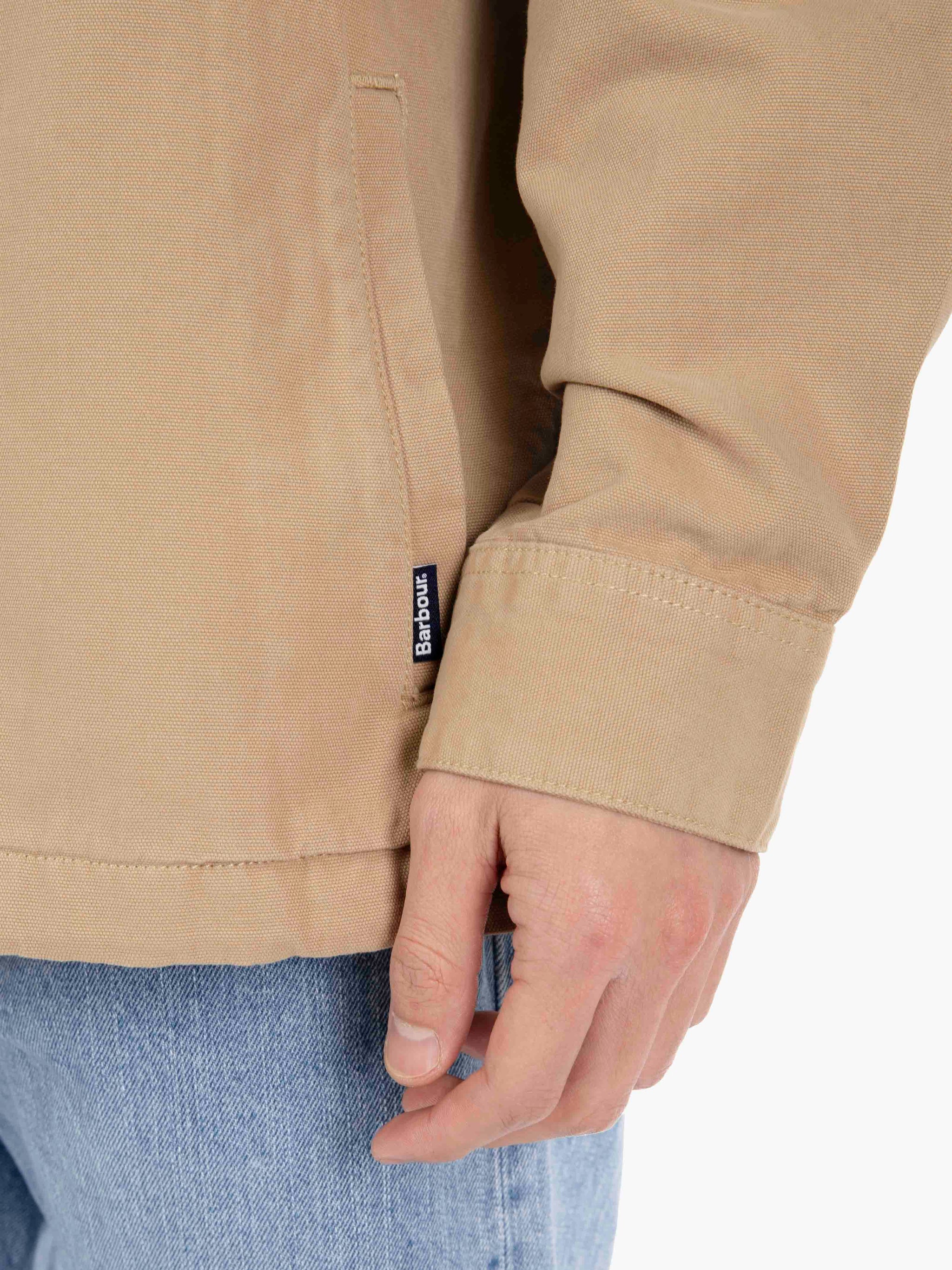 Overshirt Washed Cotton washed stone overshirt