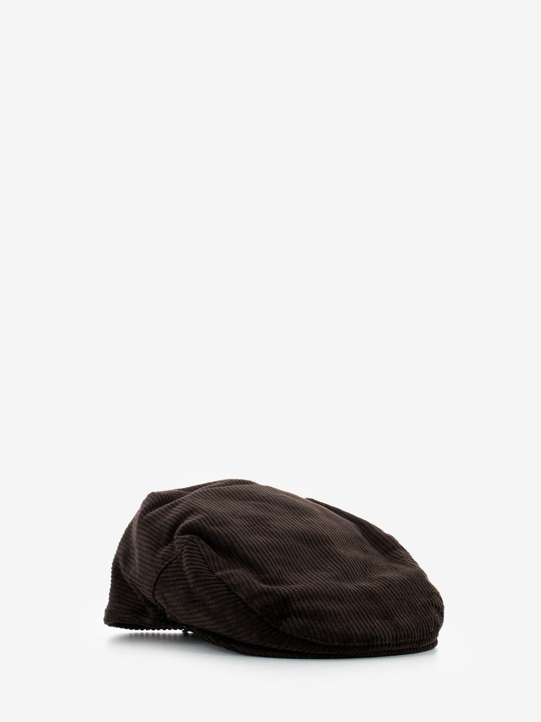Westdale cord flat cap brown