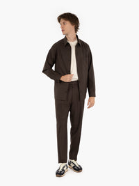Giacca camicia moro
