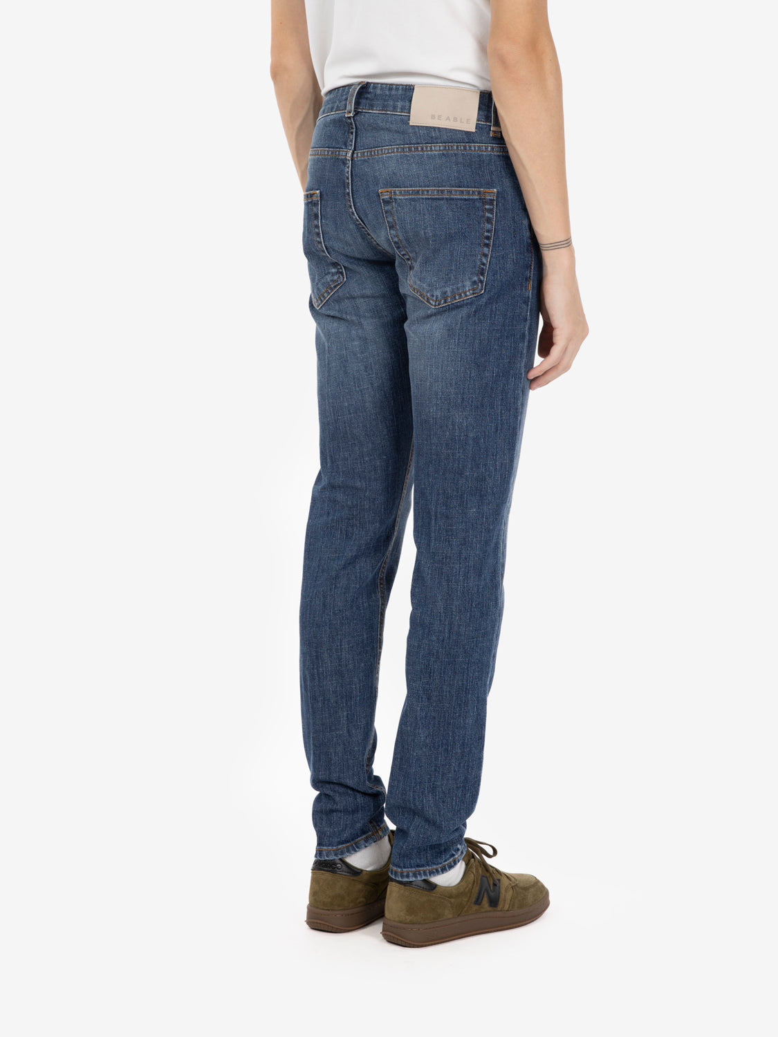 Davis Stretch Jeans Medium Blue