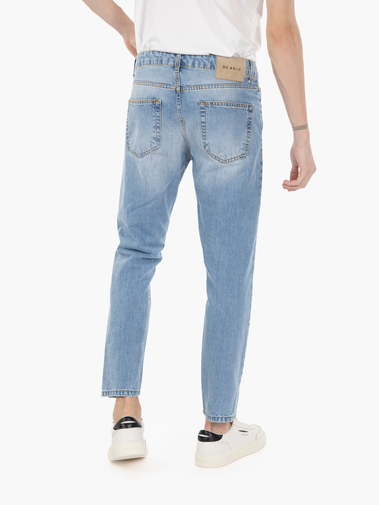 BE ABLE - Jeans morbido blu chiaro