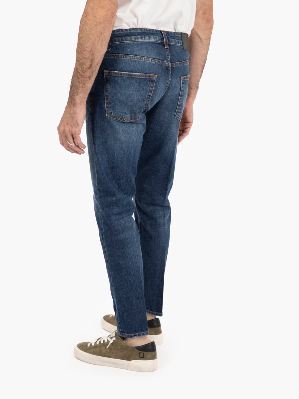 Jeans skinny Davis used denim medio
