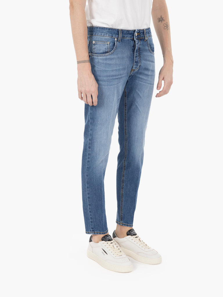 BE ABLE - Jeans slim Davis blu medio chiaro
