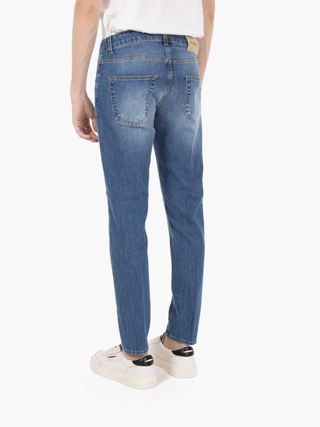 Jeans slim Davis blu medio chiaro