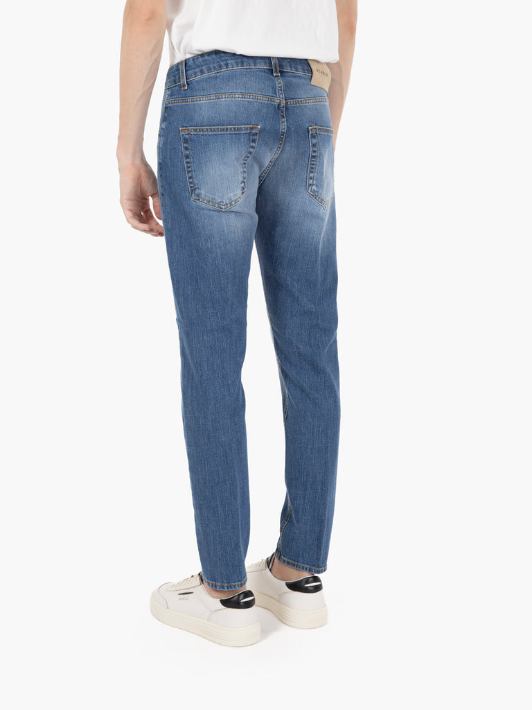 BE ABLE - Jeans slim Davis blu medio chiaro