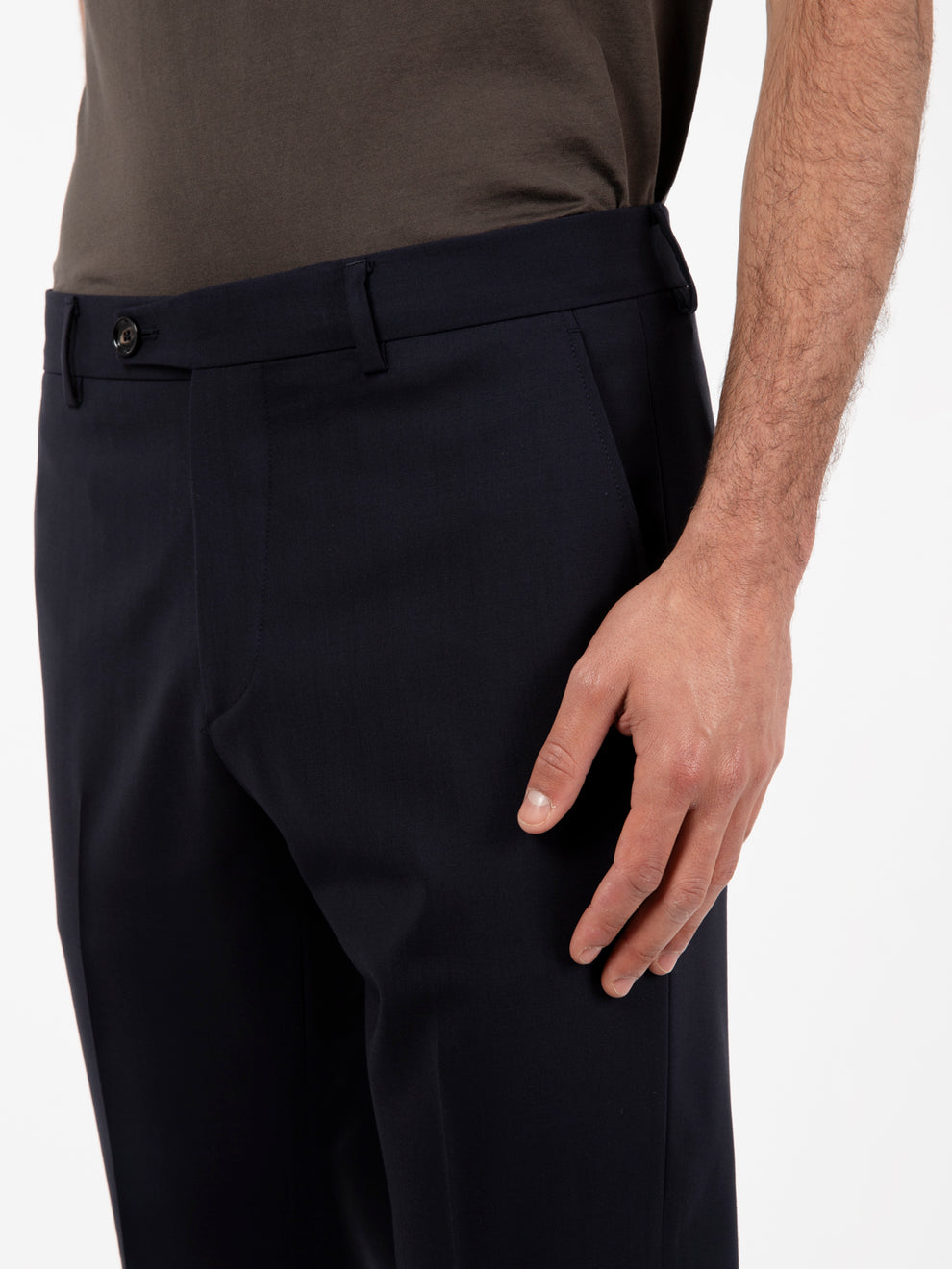 Mirko regular blue trousers