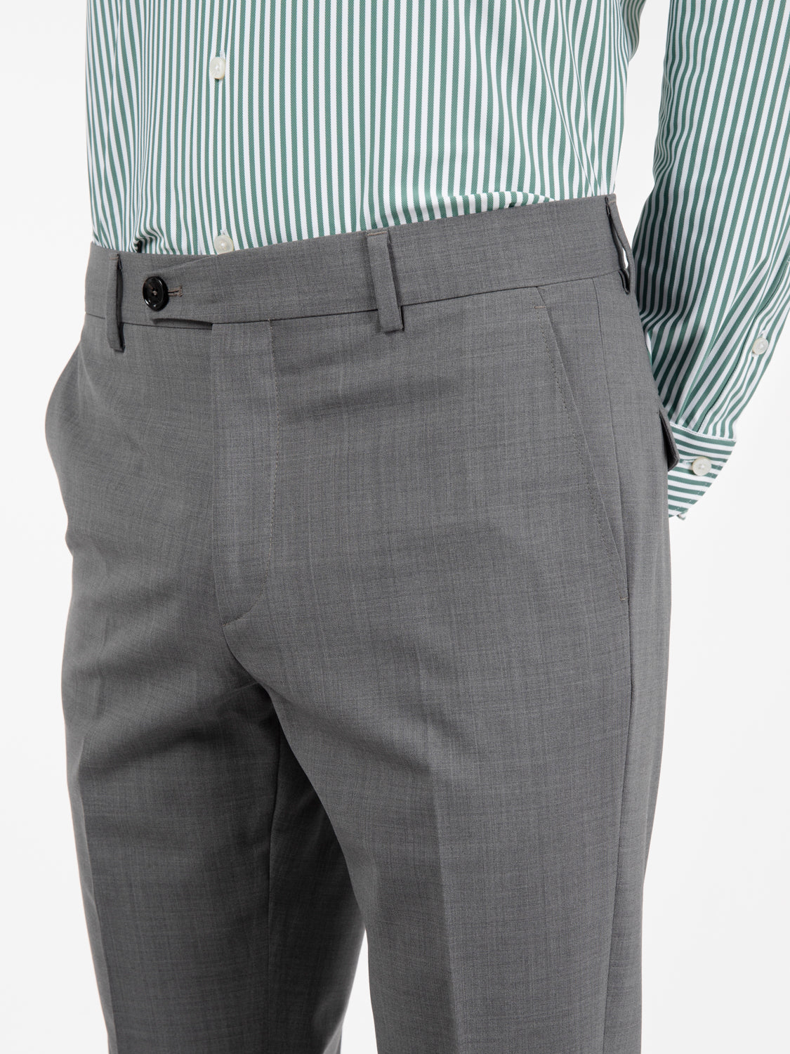 Mirko regular trousers medium grey