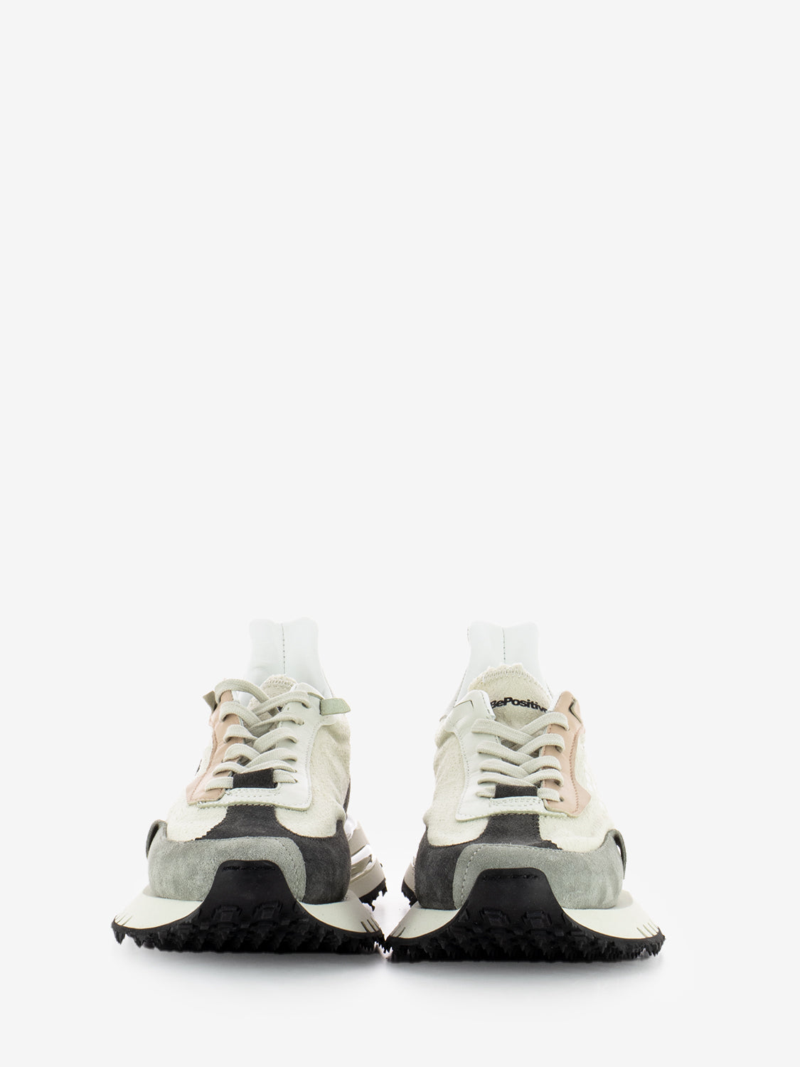 Sneakers Race 01 stone / grey