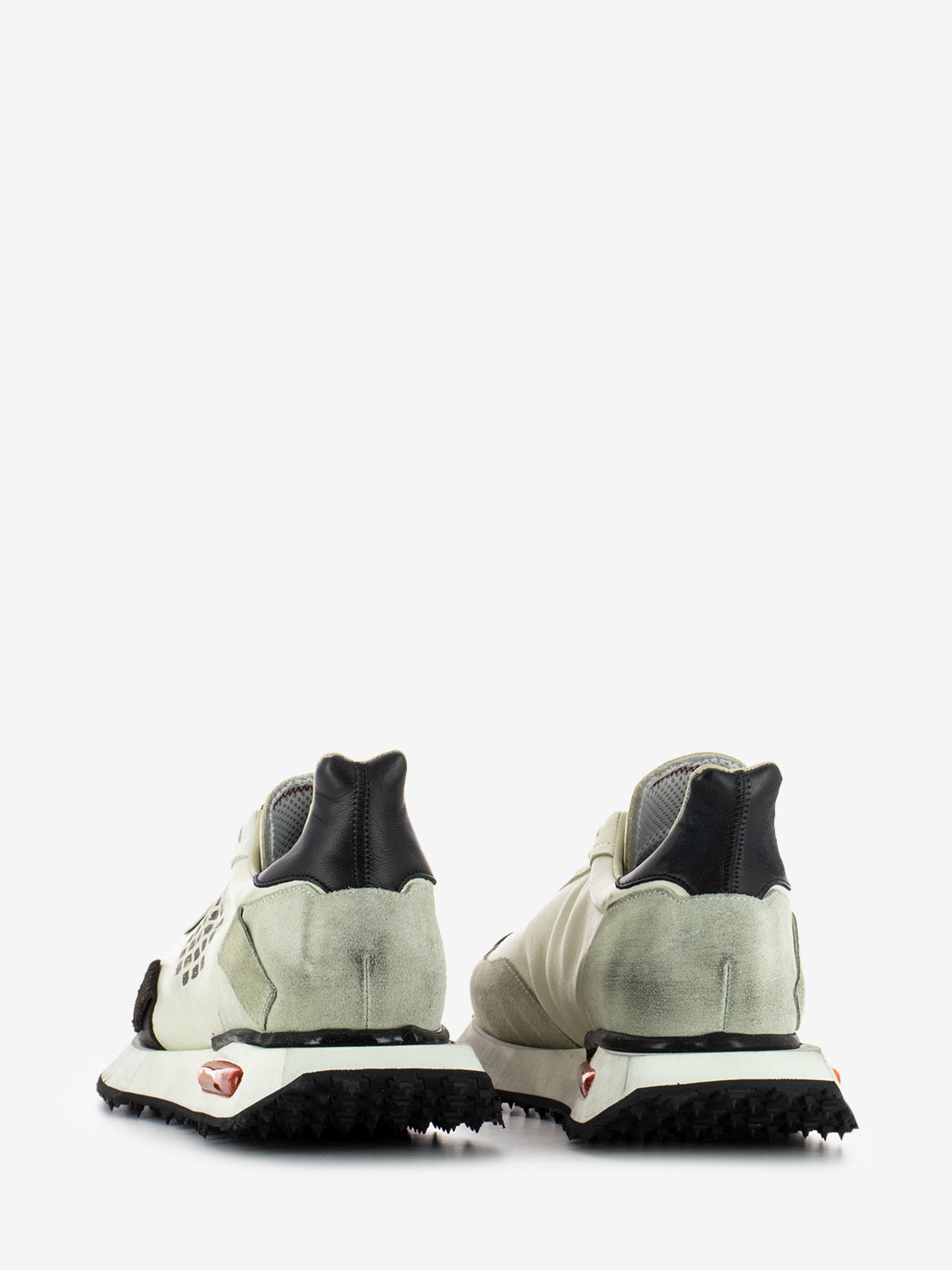 Sneakers Race white / beige