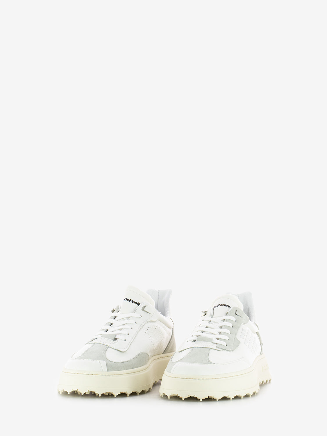 Sneakers Wing pelle e suede white