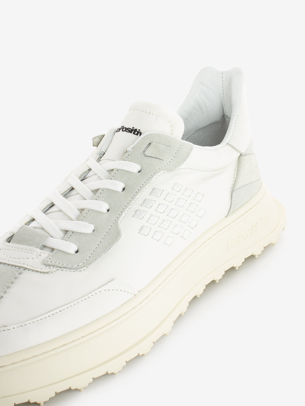 Sneakers Wing pelle e suede white