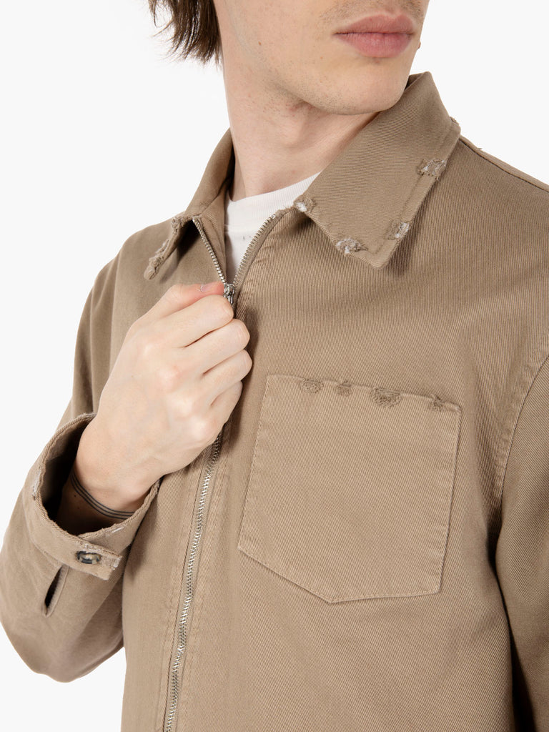 BEAUCOUP - Giacca con zip mud