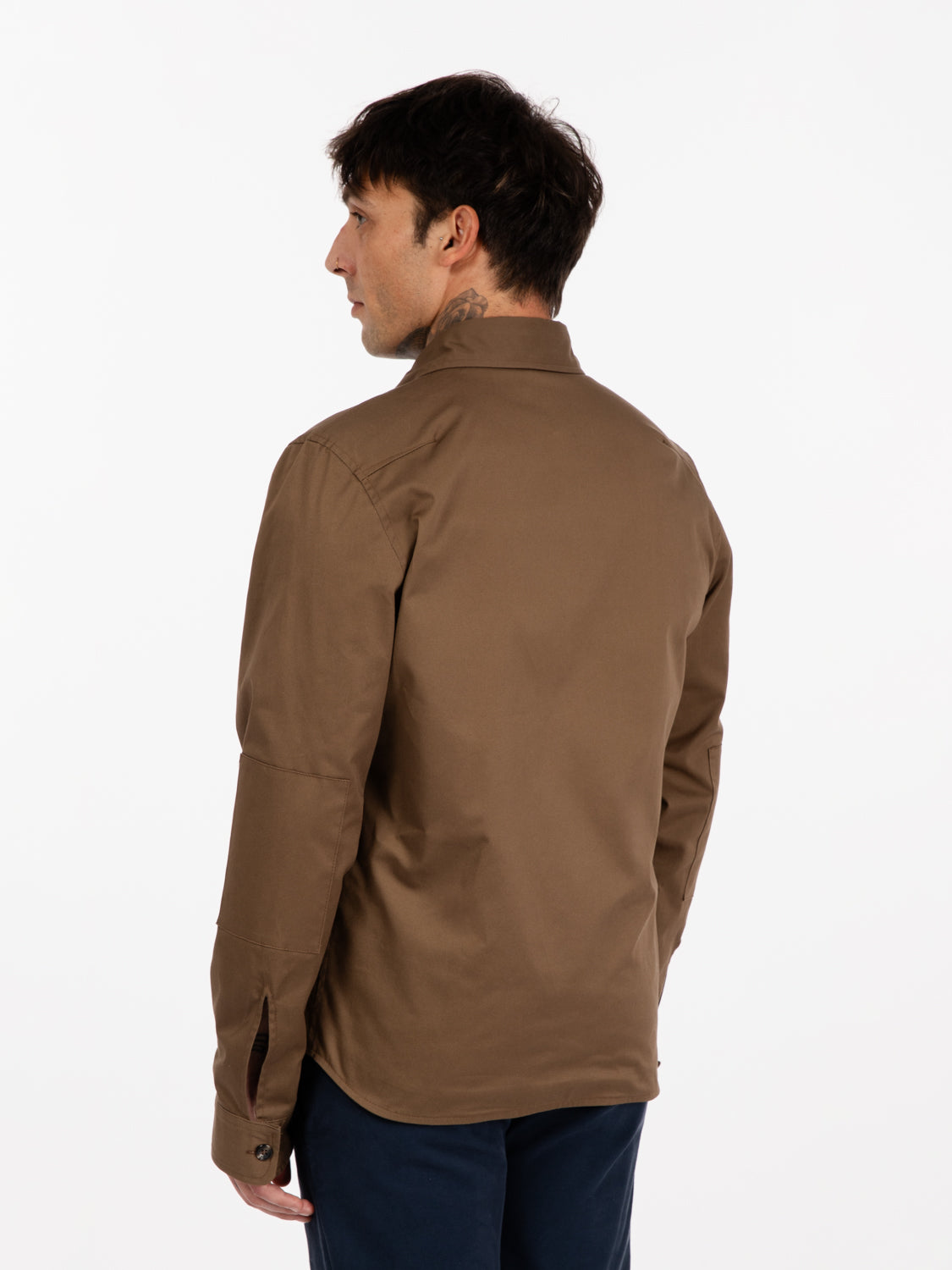 Giacca camicia fango