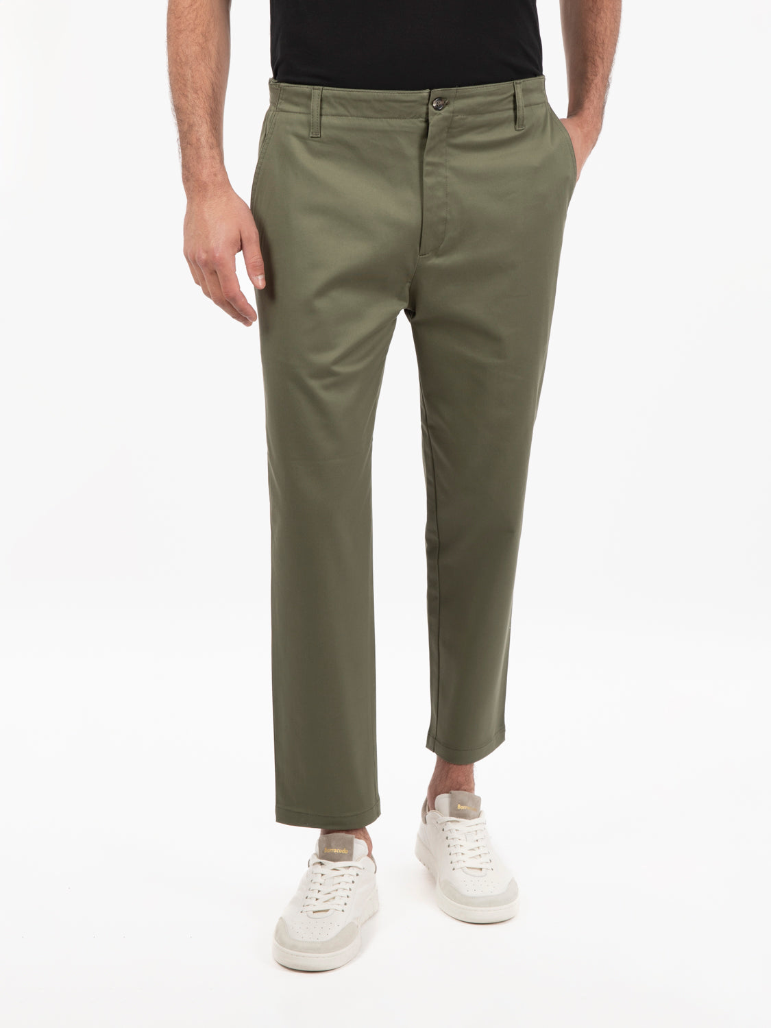 Pam cotton army trousers