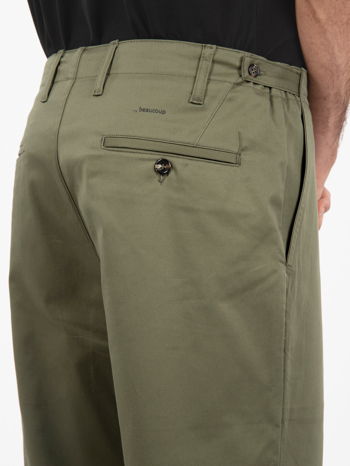 Pam cotton army trousers