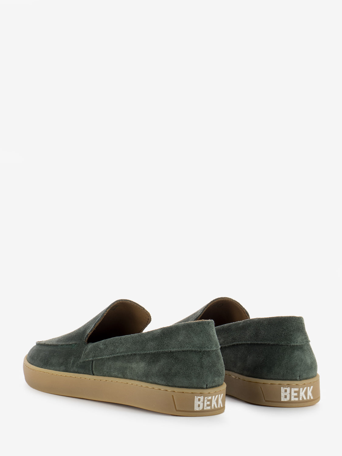 Slip-on camoscio military