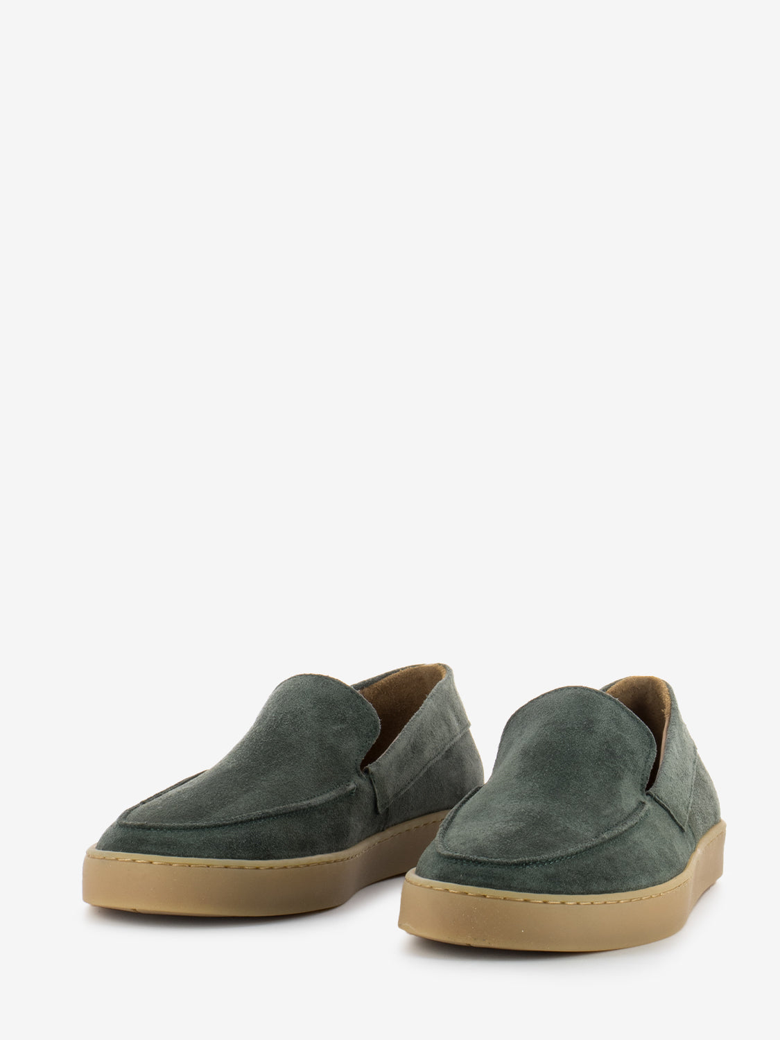 Slip-on camoscio military