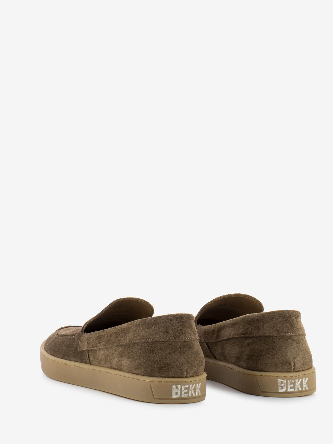 Slip-on camoscio siena