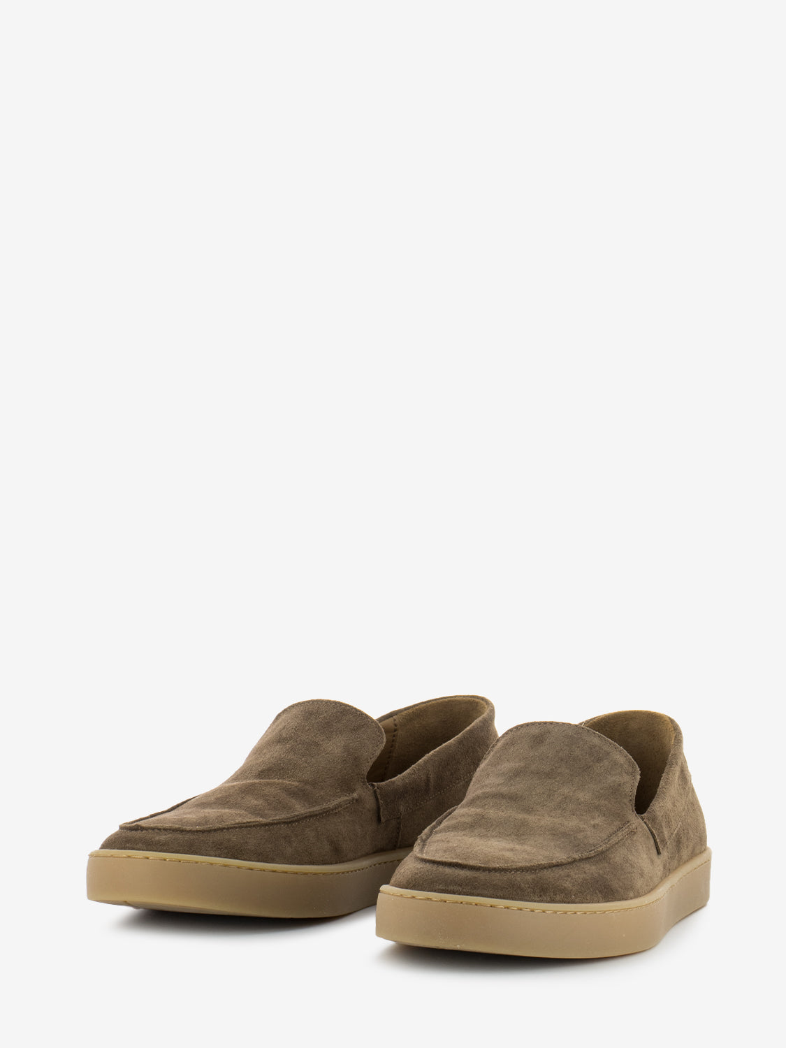 Slip-on camoscio siena