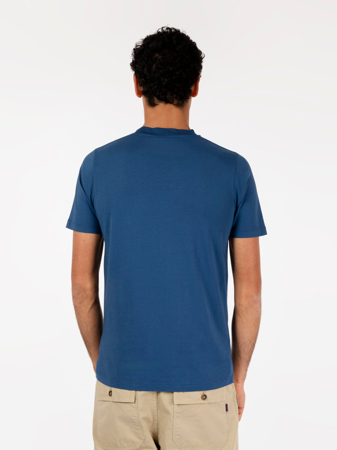 Basic short-sleeved T-shirt blue