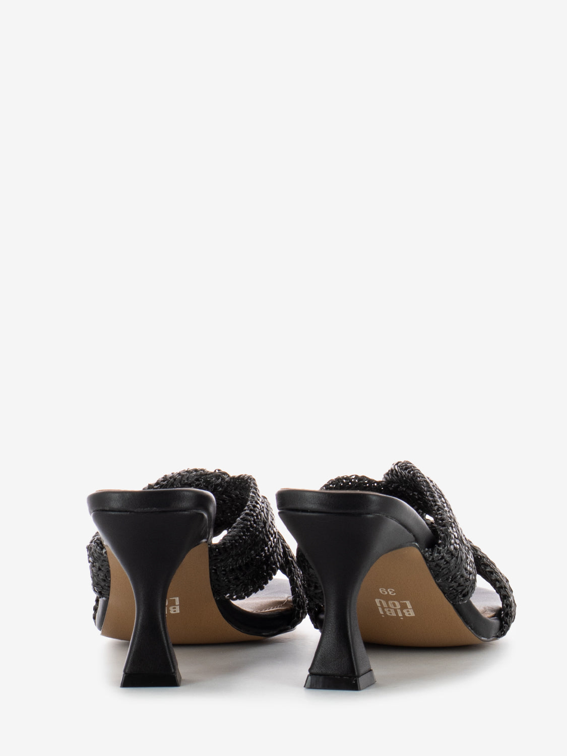 Ciabatta T.50 intreccio nero