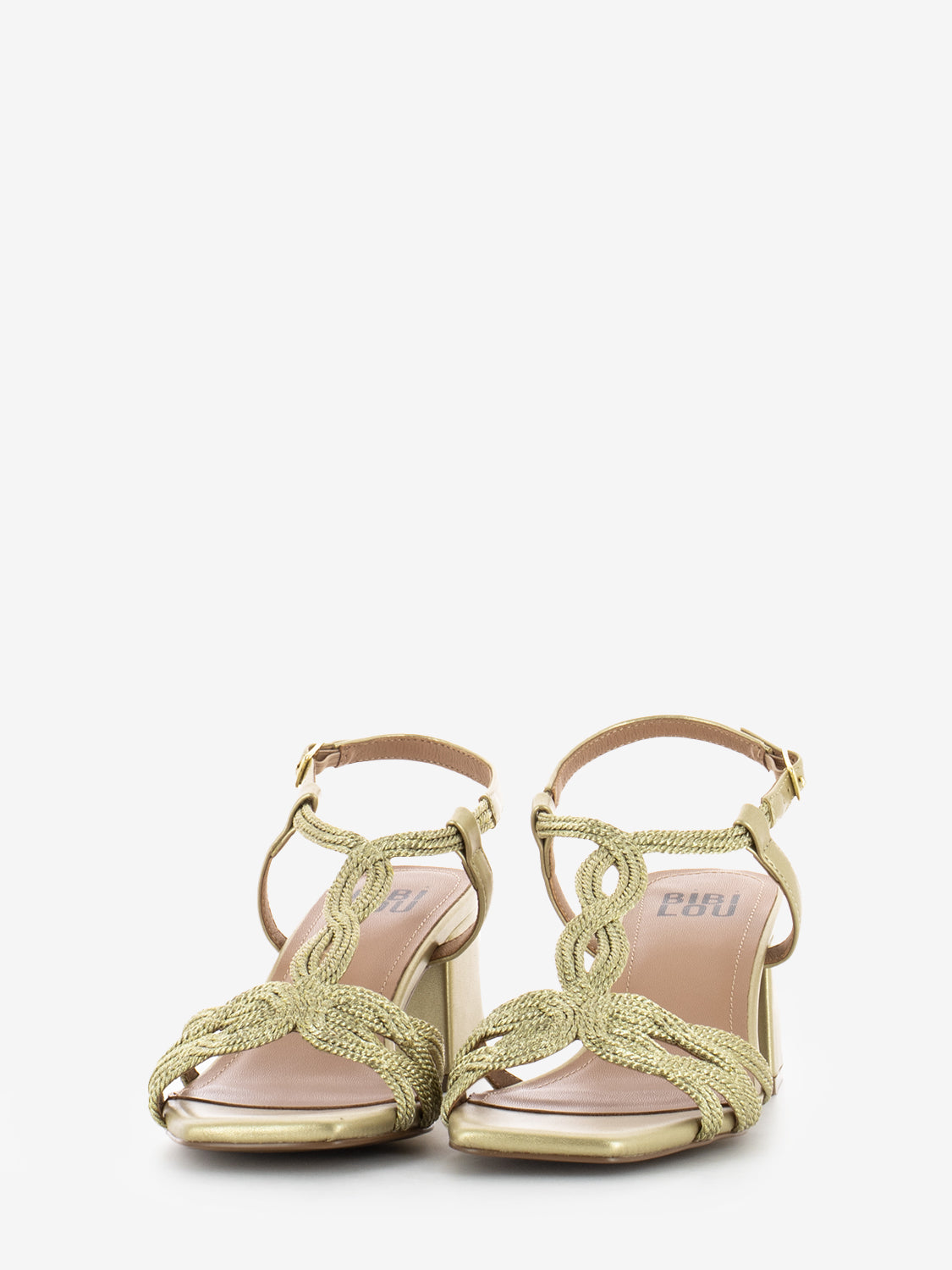 T.50 gold braid sandals