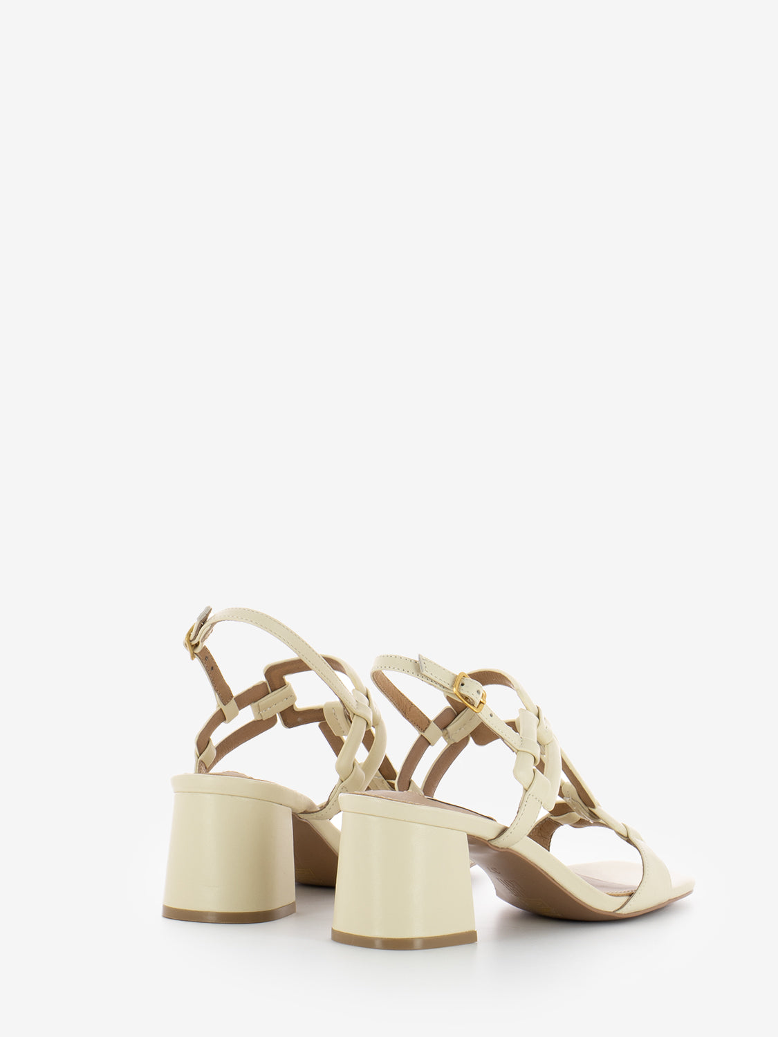 Off white geometric band sandal