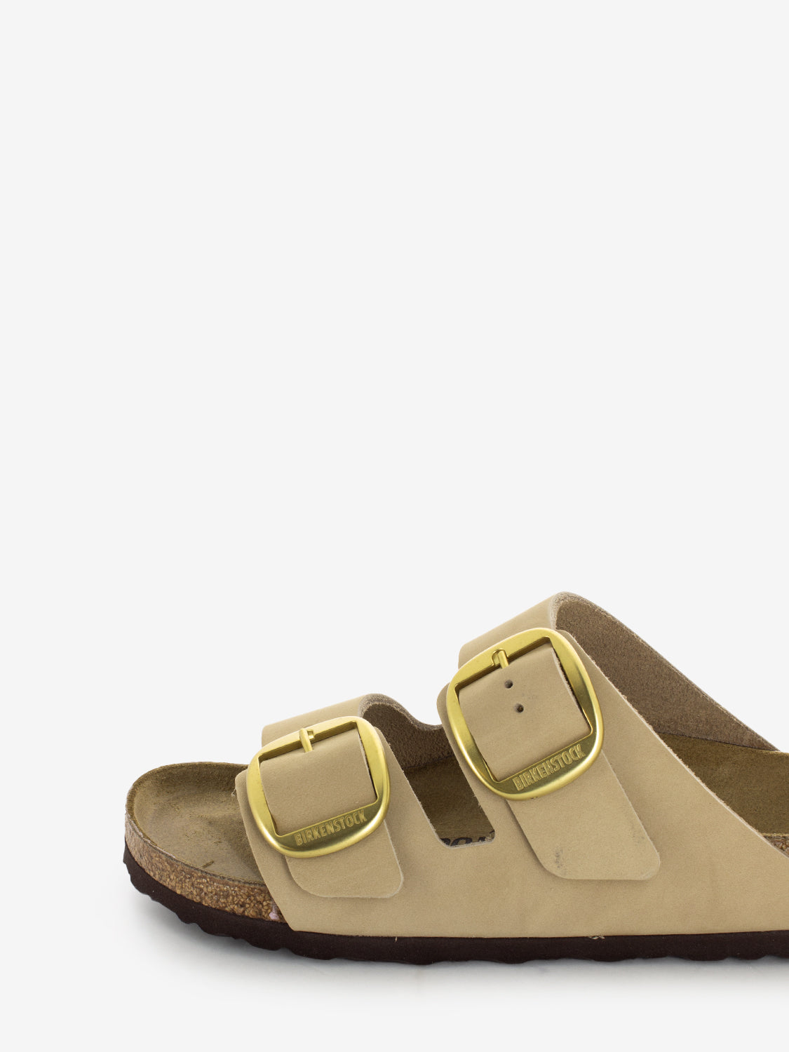 Arizona Big Buckle sandcastle nubuck leather